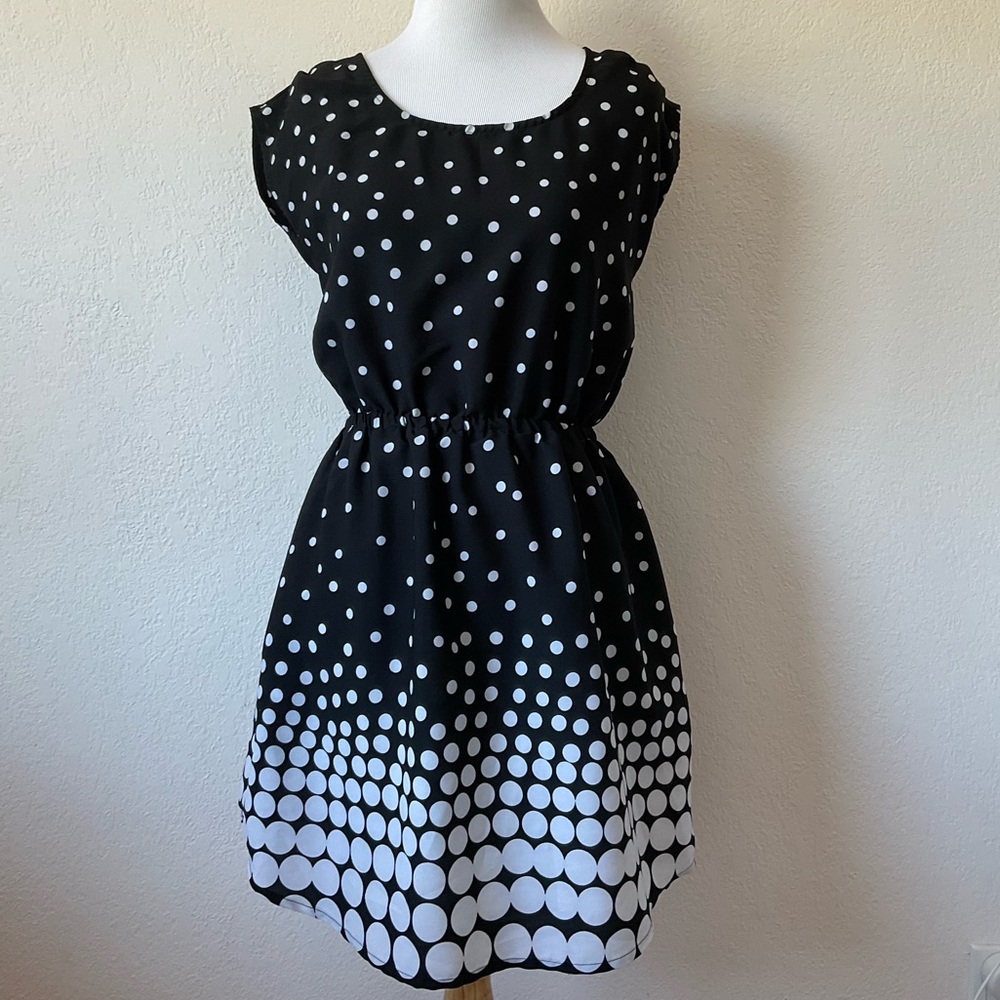 Mimi Chica Polka Dot Dress - SMALL